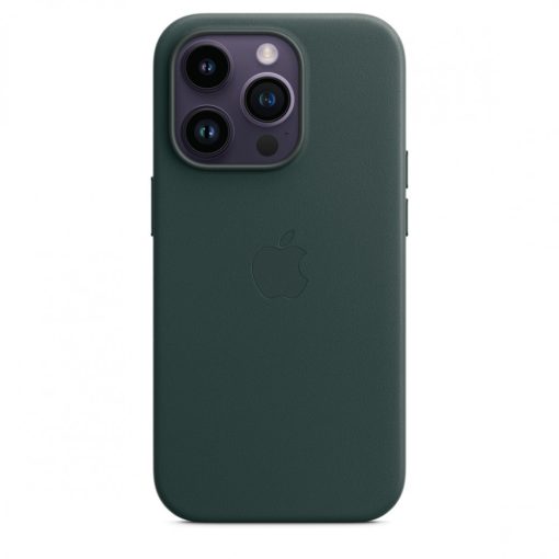 iPhone 14 Pro bőrtok - Erdőzöld