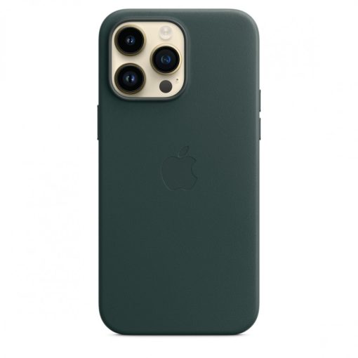iPhone 14 Pro Max bőrtok - Erdőzöld