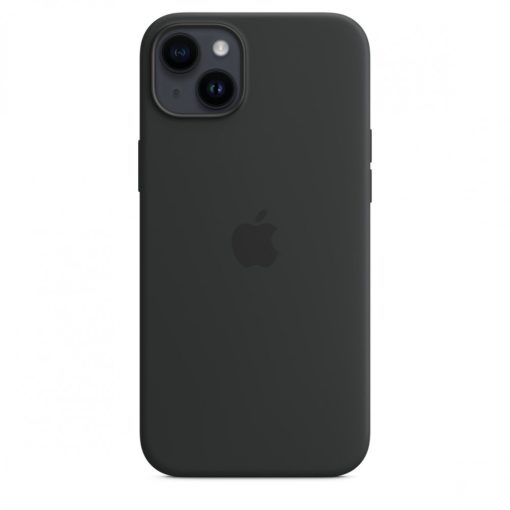 iPhone 14 Plus szilikontok - Éjfekete