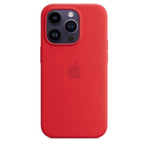 iPhone 14 Pro szilikontok - Piros